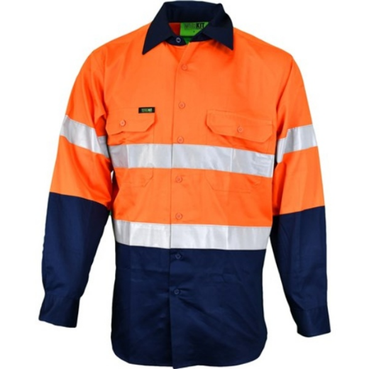 Picture of HI-VIS LIGHTWEIGHT LONG SLEEVE TAPED SHIRT